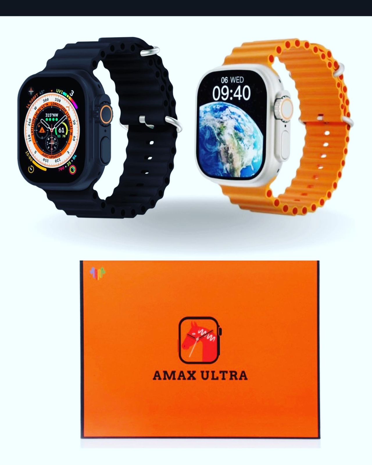 Relógio Inteligente Amax Ultra New 2023